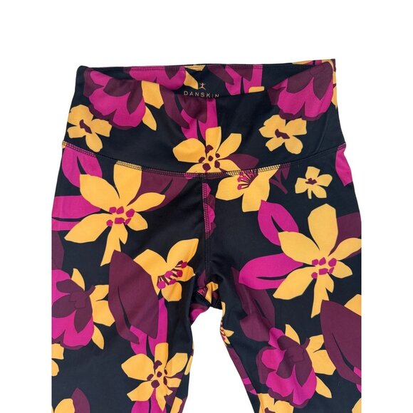2/$15 NWT Danskin Medium Floral Leggings - Picture 10 of 11